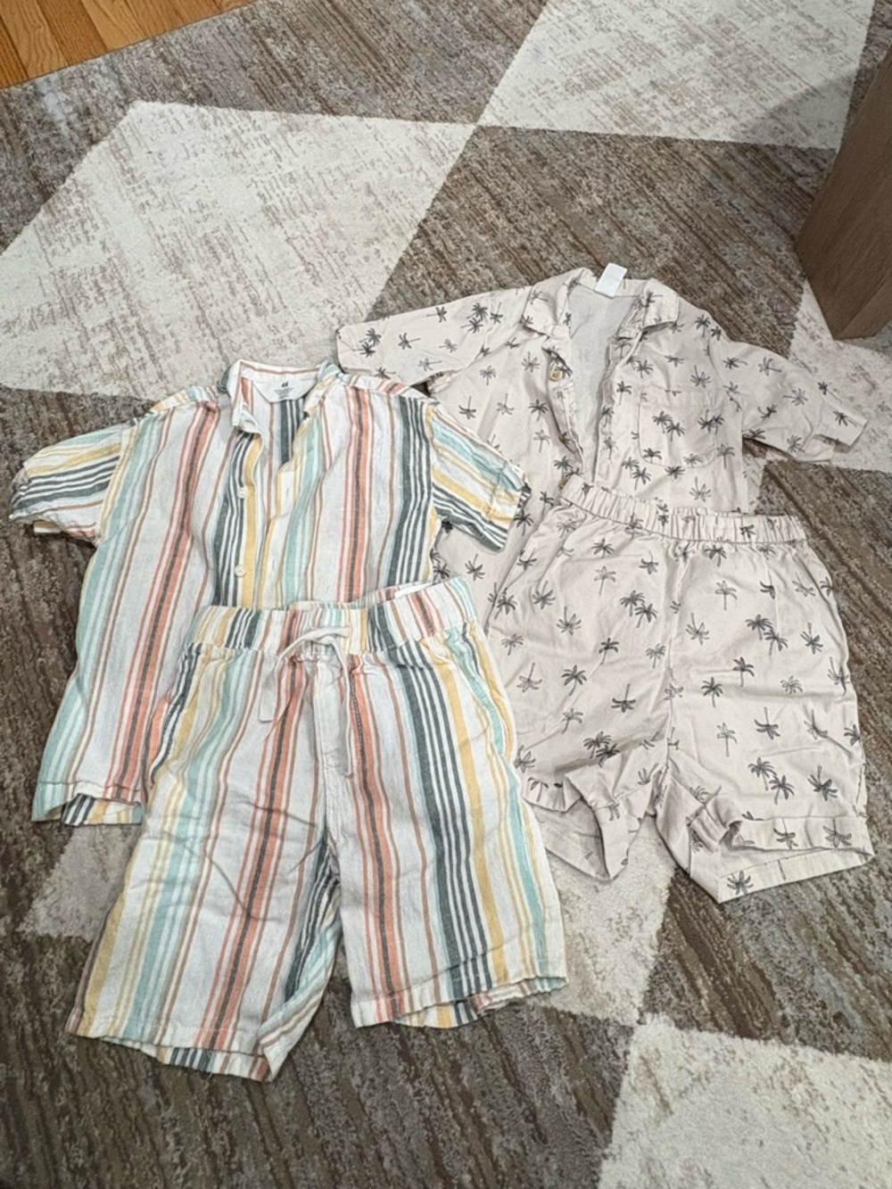 H&M Toddler Boy Summer Sets Size 4T